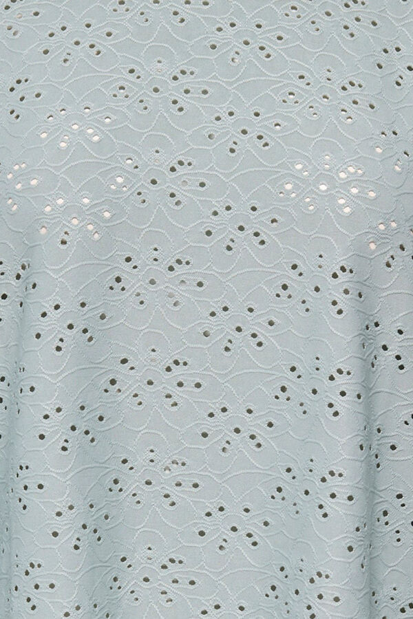 Only T-shirt with cutouts beige