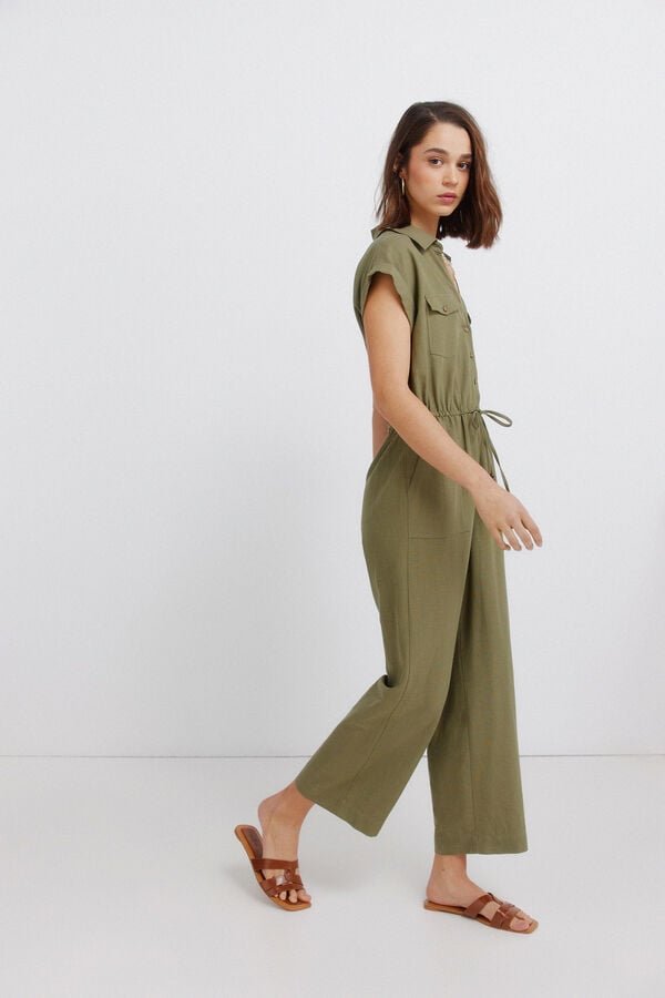 Springfield Jumpsuit with pockets printed
