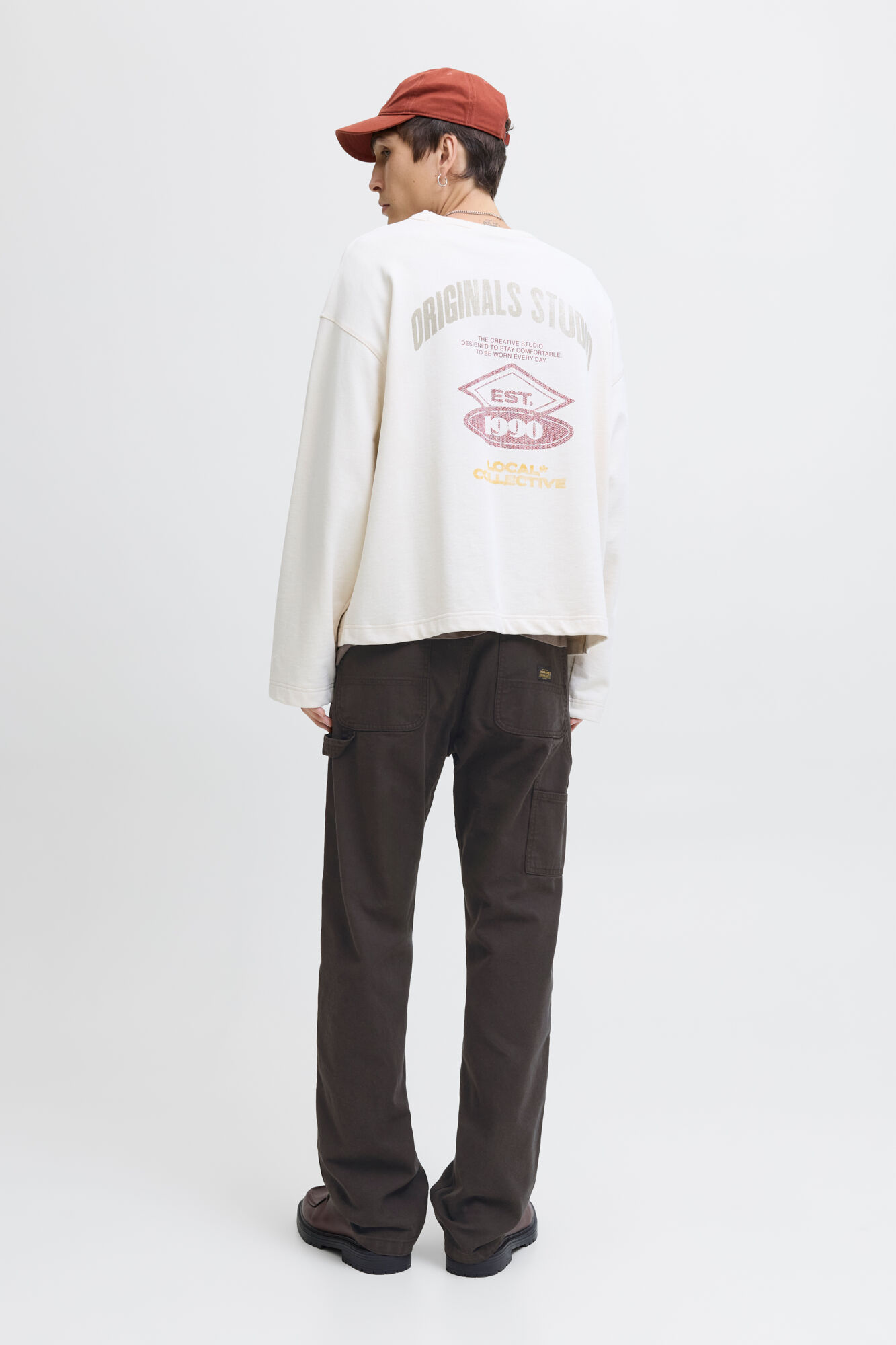 Jack & Jones Pantal&oacute;n denim cargo