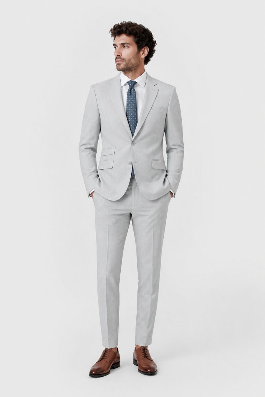Blazer lino medio forro