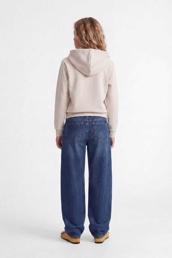 Jack & Jones Girl Basic hooded sweatshirt grey