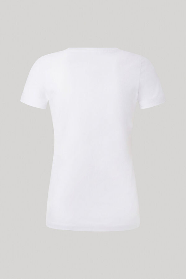 Springfield T-shirt manga curta Korina branco