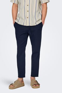 Only & Sons Cal&ccedil;a de linho