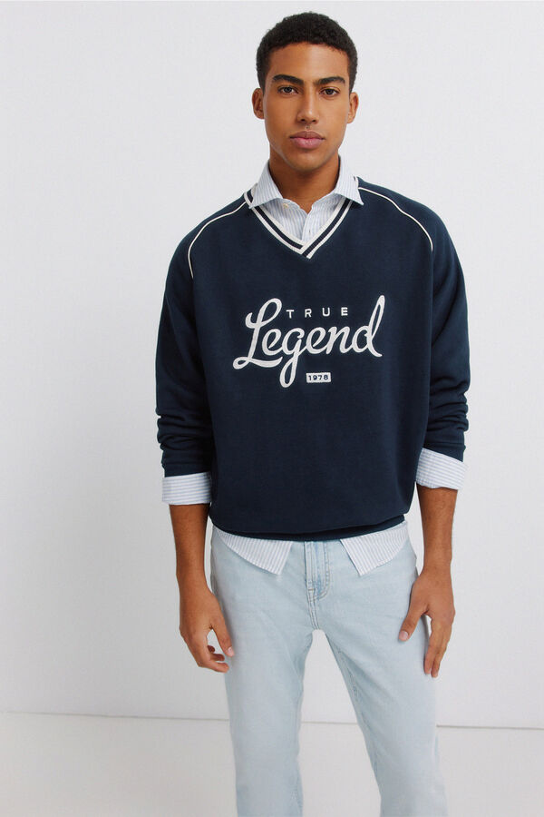 Springfield Light wash ultralight slim fit jeans blue