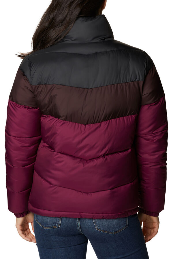 Springfield Columbia Puffect colour block jacket for women™  royal red