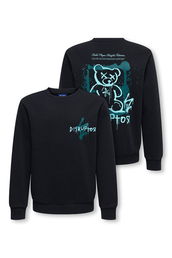 Only & Sons Junior Round neck sweatshirt black