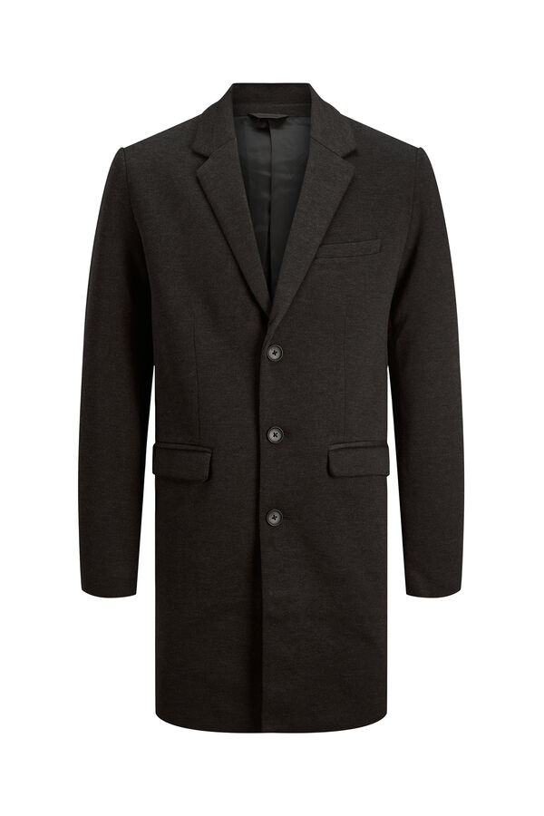 Springfield Long coat with pocket gris