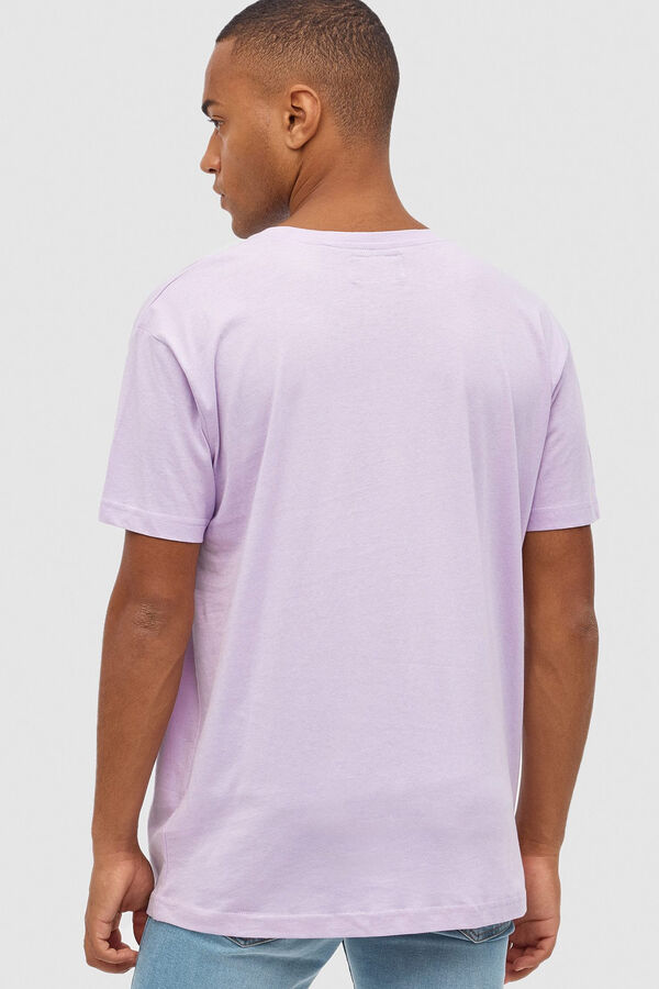 Springfield Inside print T-shirt purple