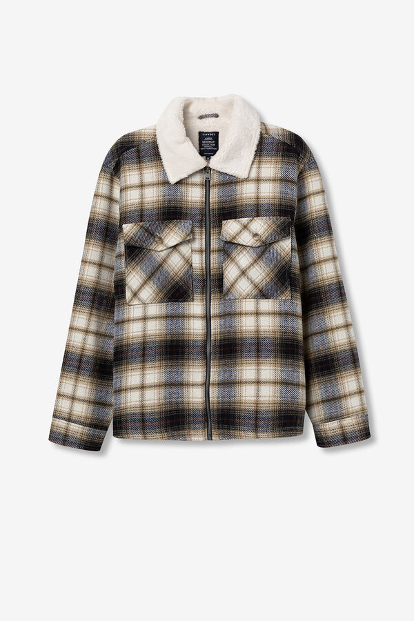 Tiffosi Chaqueta a Cuadros azul