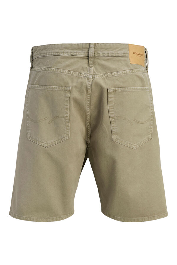Jack & Jones Loose cotton Bermuda shorts nude
