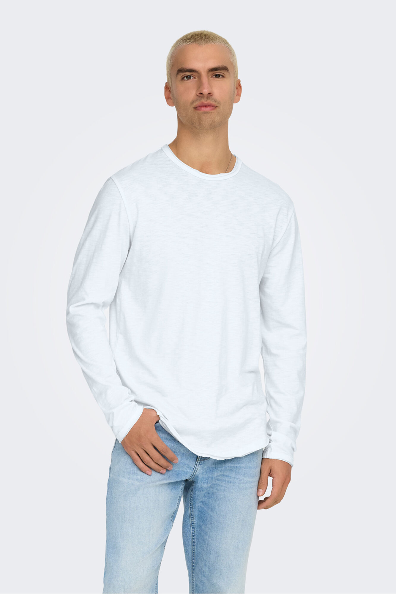 Only & Sons Lang&auml;rmelig T-Shirt