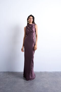 Topshop Vestido maxi longo em viscose LENZING&trade; ECOVERO&trade;