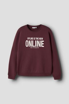 Name It Sweatshirt gola redonda estampada
