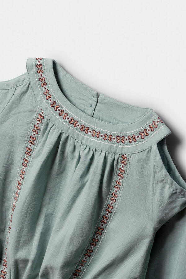 Springfield Kids Bluza sa otvorenim ramenima za devojčice Print