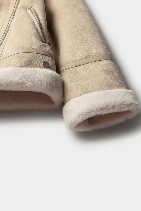 Springfield Kids Dvostrana devojčica jakna Print