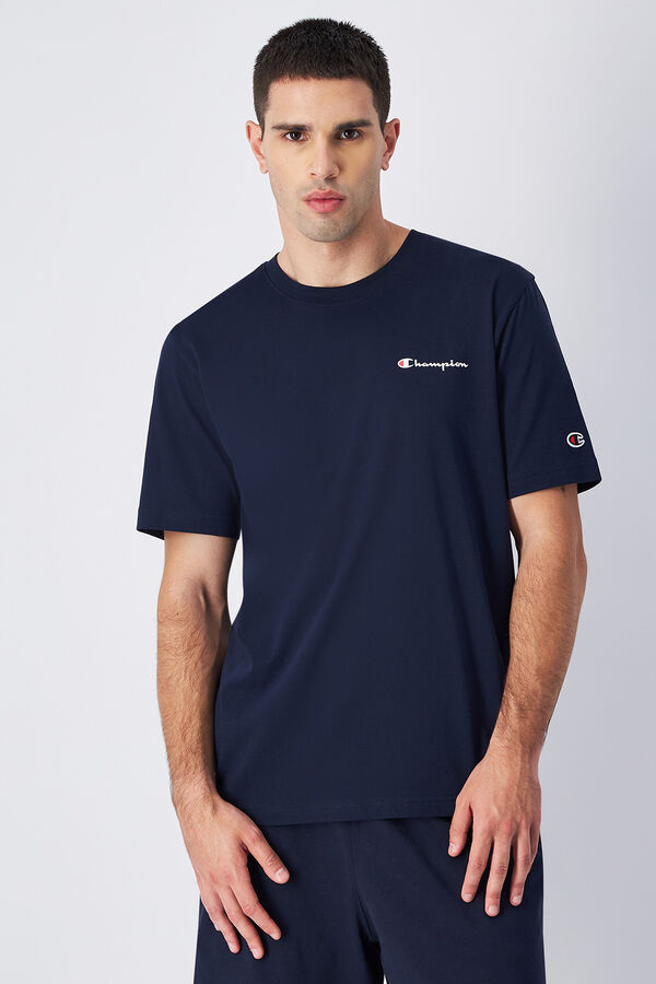 Champion Men's cotton t-shirt blue