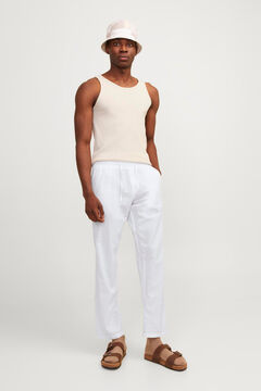 Springfield Relaxed fit joggers white