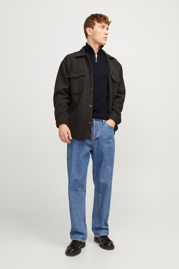 Jack & Jones Regular fit jumper Crna