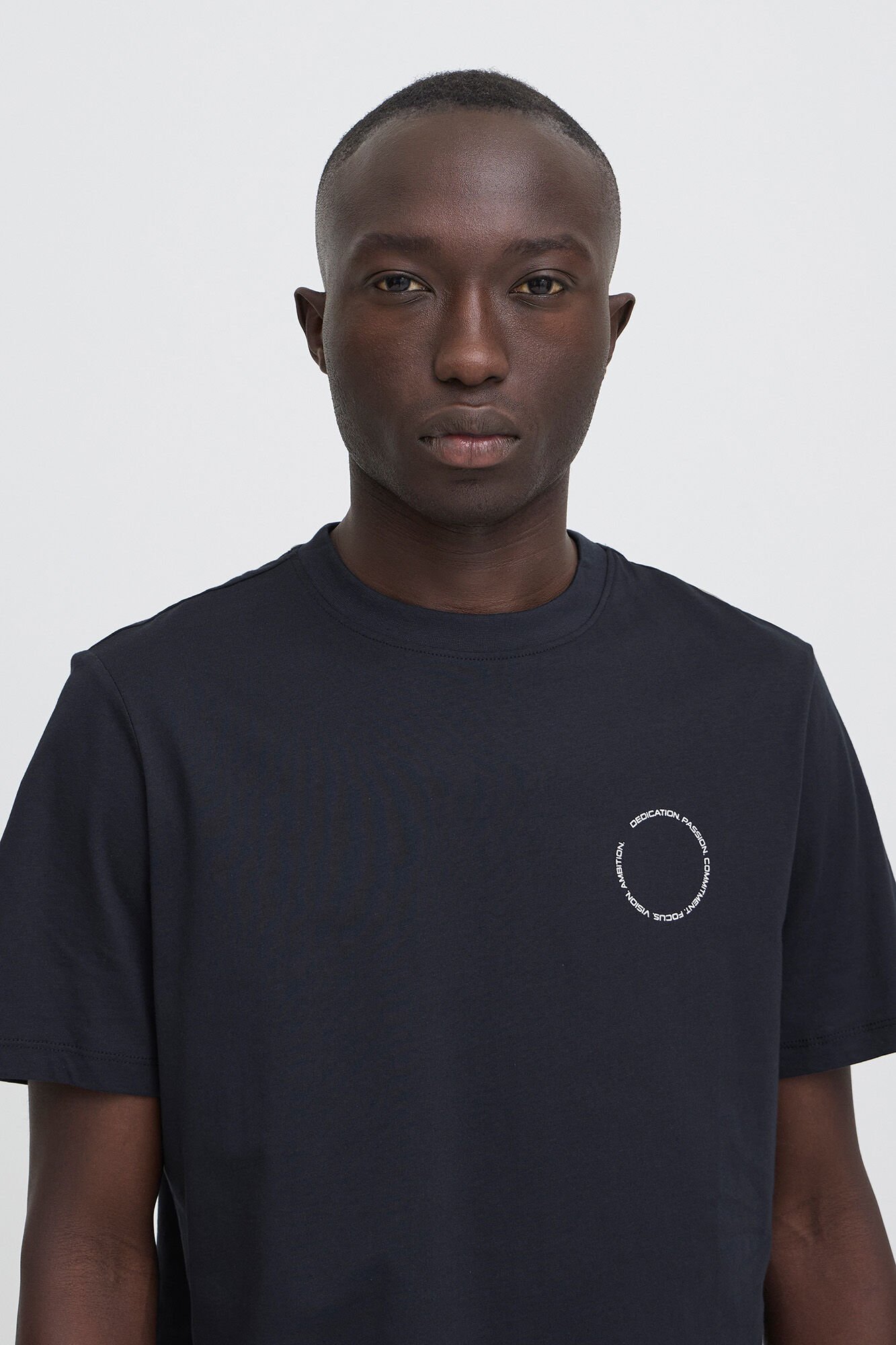 Blend T-shirt de manga curta estampada