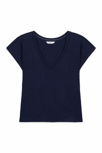 Springfield Lace V-neck T-shirt