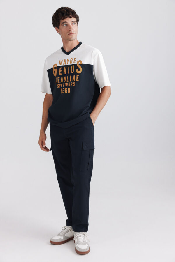 Springfield Genius T-shirt blue