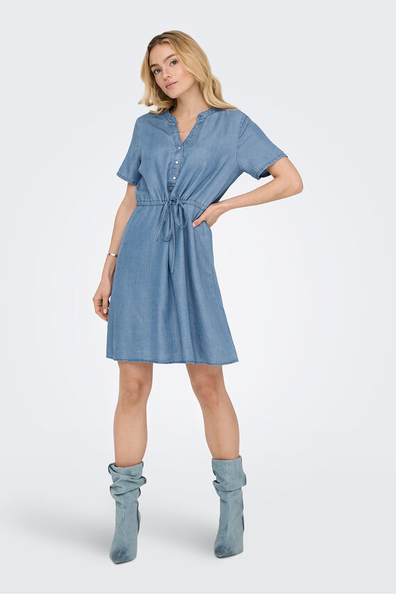 Vestido corto vaquero