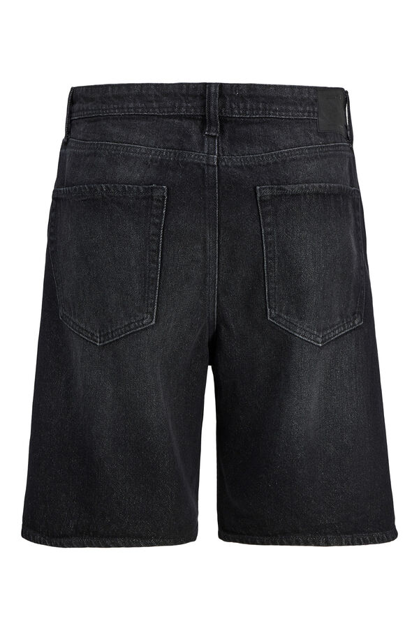 Jack & Jones Relaxed-Denim-Bermudas Schwarz