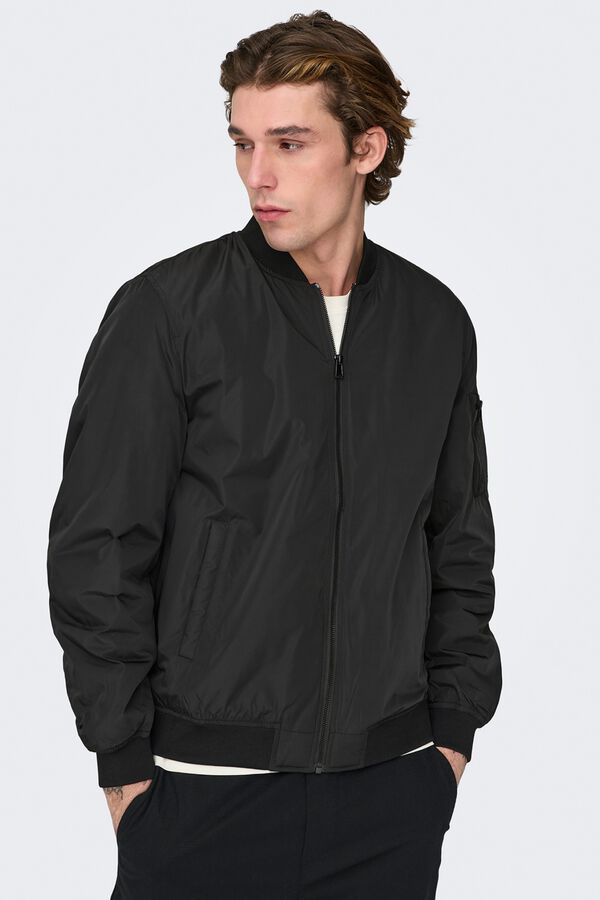 Only & Sons Bomber jacket black