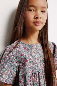Springfield Kids Vestido estampado flores liberty