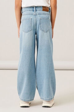 Name It Cal&ccedil;a jeans feminina perna larga