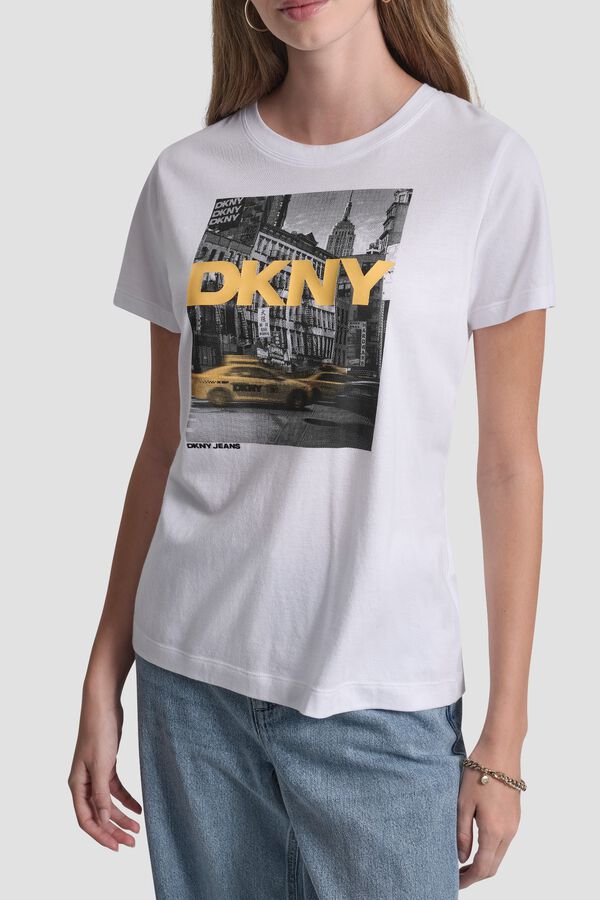 DKNY Short sleeve T-shirt white