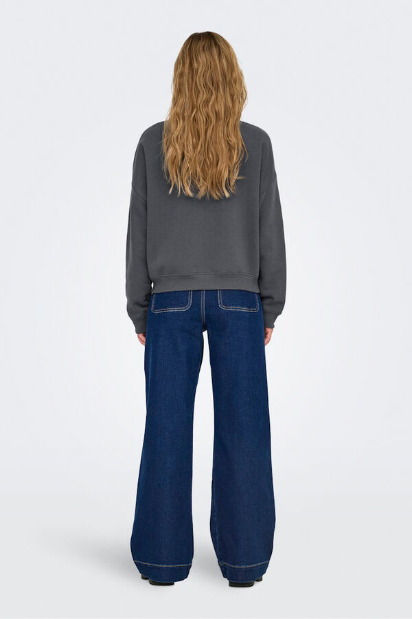 Only Round neck sweatshirt blue