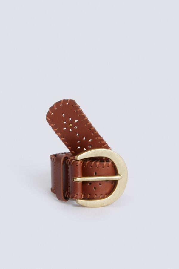 Springfield Ceinture &agrave; motif floral nude