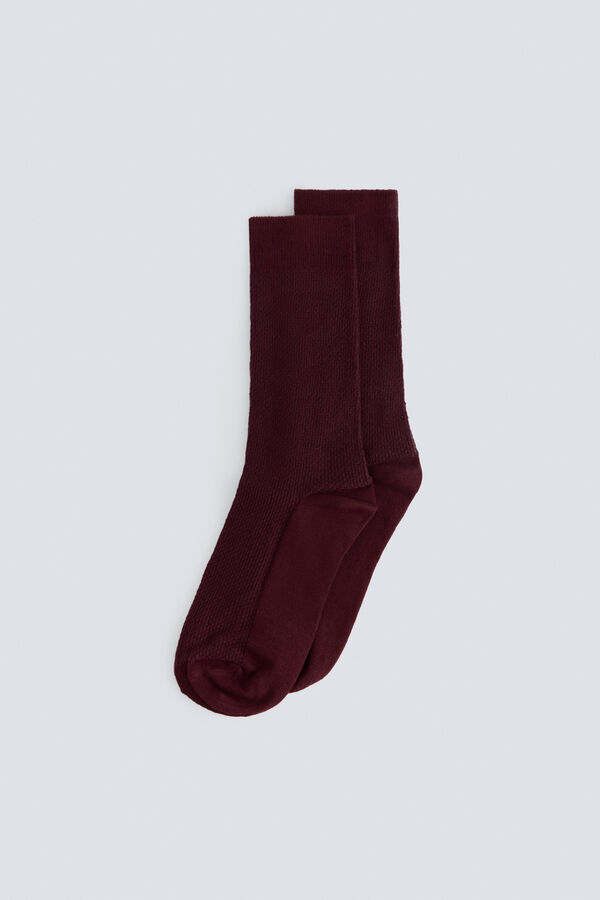 Springfield Springfield logo basic long sock red