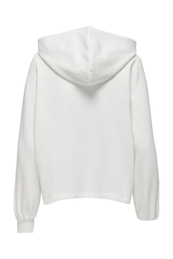 Springfield Sweatshirt with hood white