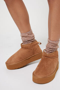 Springfield Suede ankle boot brown