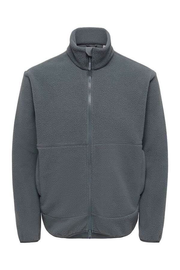 Only & Sons Teddy sports jacket grey