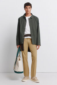 Springfield Pantal&oacute;n 5 bolsillos lavado slim fit