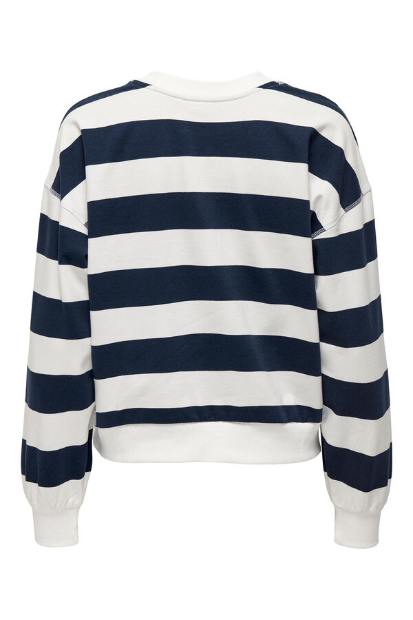 Springfield Striped sweatshirt navy