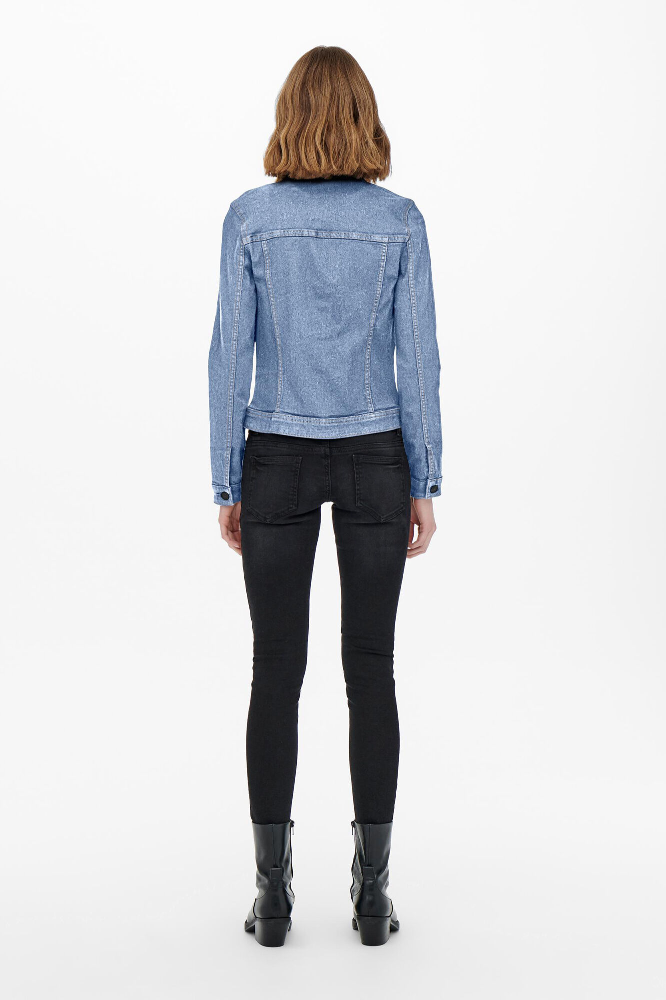 Only Chaqueta vaquera bolsillos delanteros