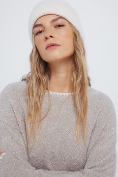 Springfield Chenille jumper with topstitching