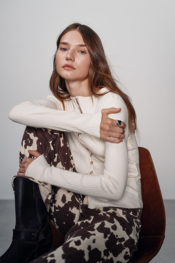 High Spirits Rebecca Check bege