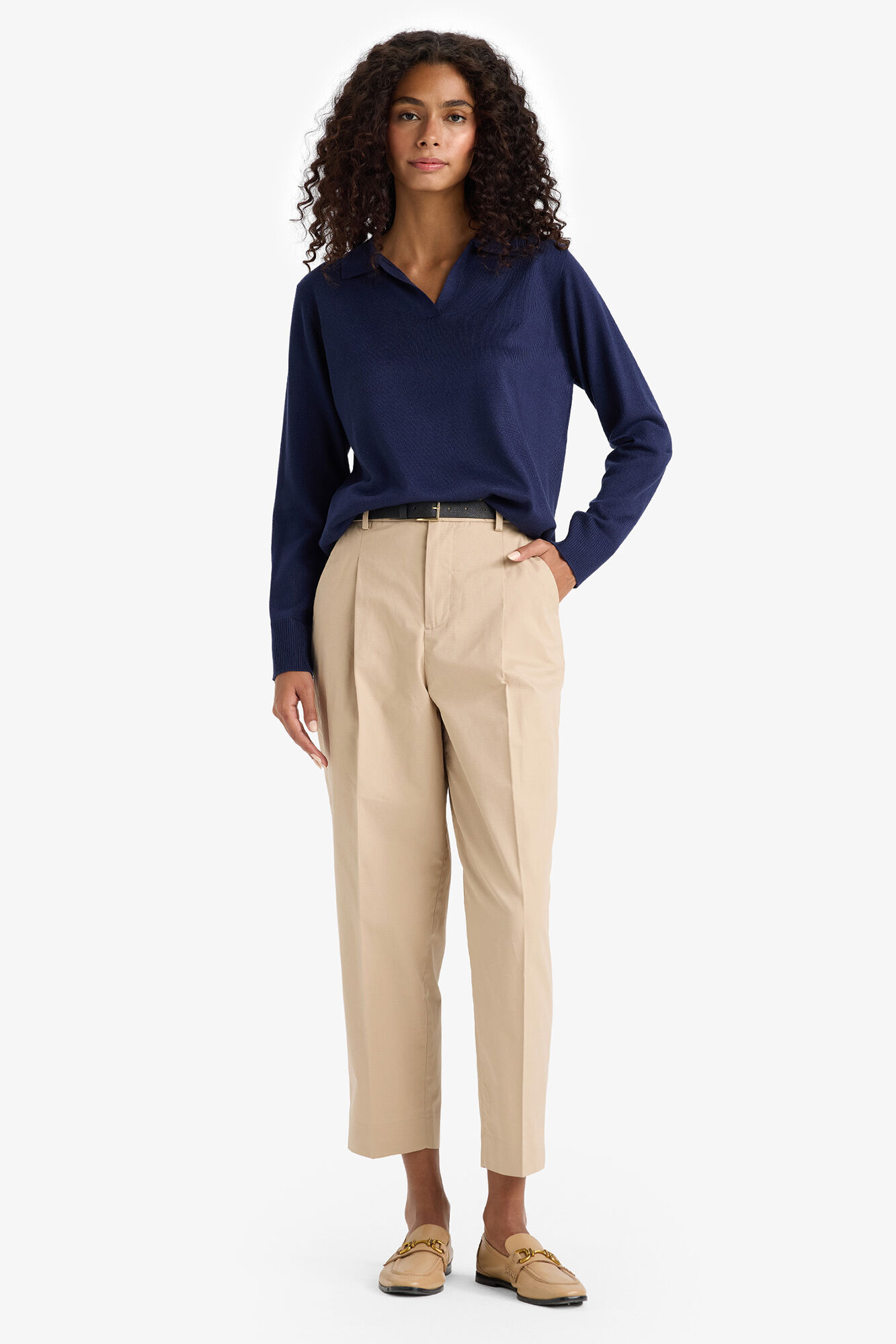 DeFacto Camisola com gola polo