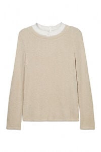 Springfield Combined neck chenille T-shirt