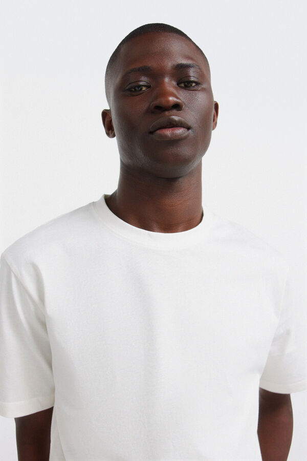 Springfield Basic T-shirt beige