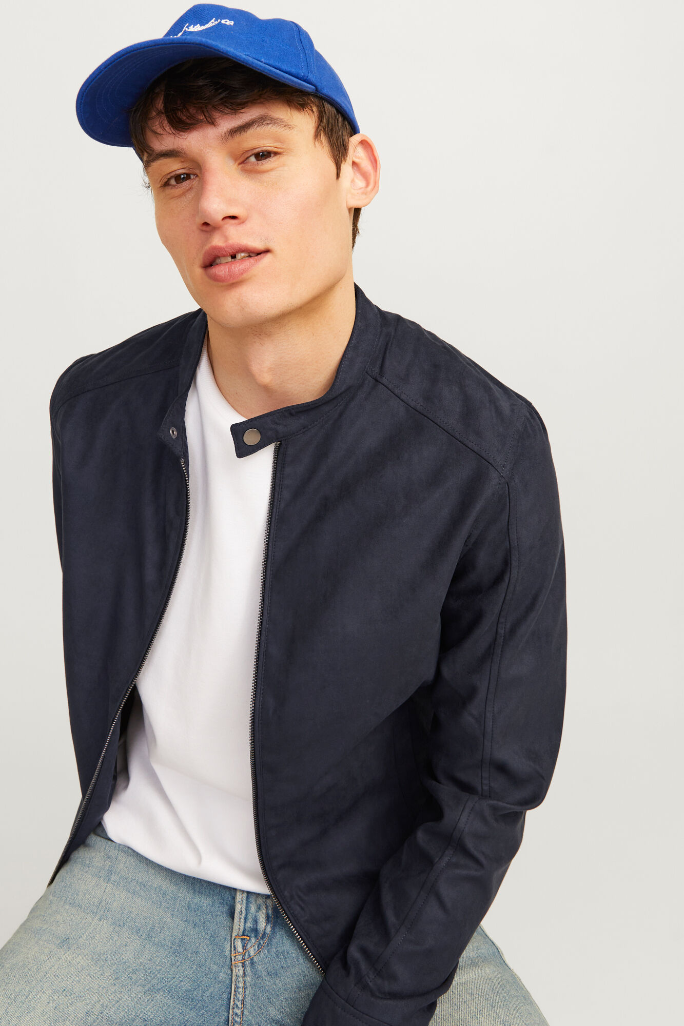 Jack & Jones Jacke in Leder