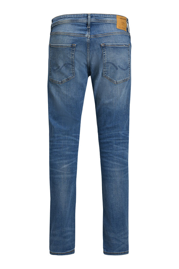 Jack & Jones cal&ccedil;a jeans reta e justa azul