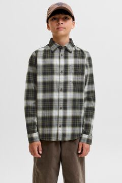 Jack & Jones Junior Camisa franela 100% algod&oacute;n