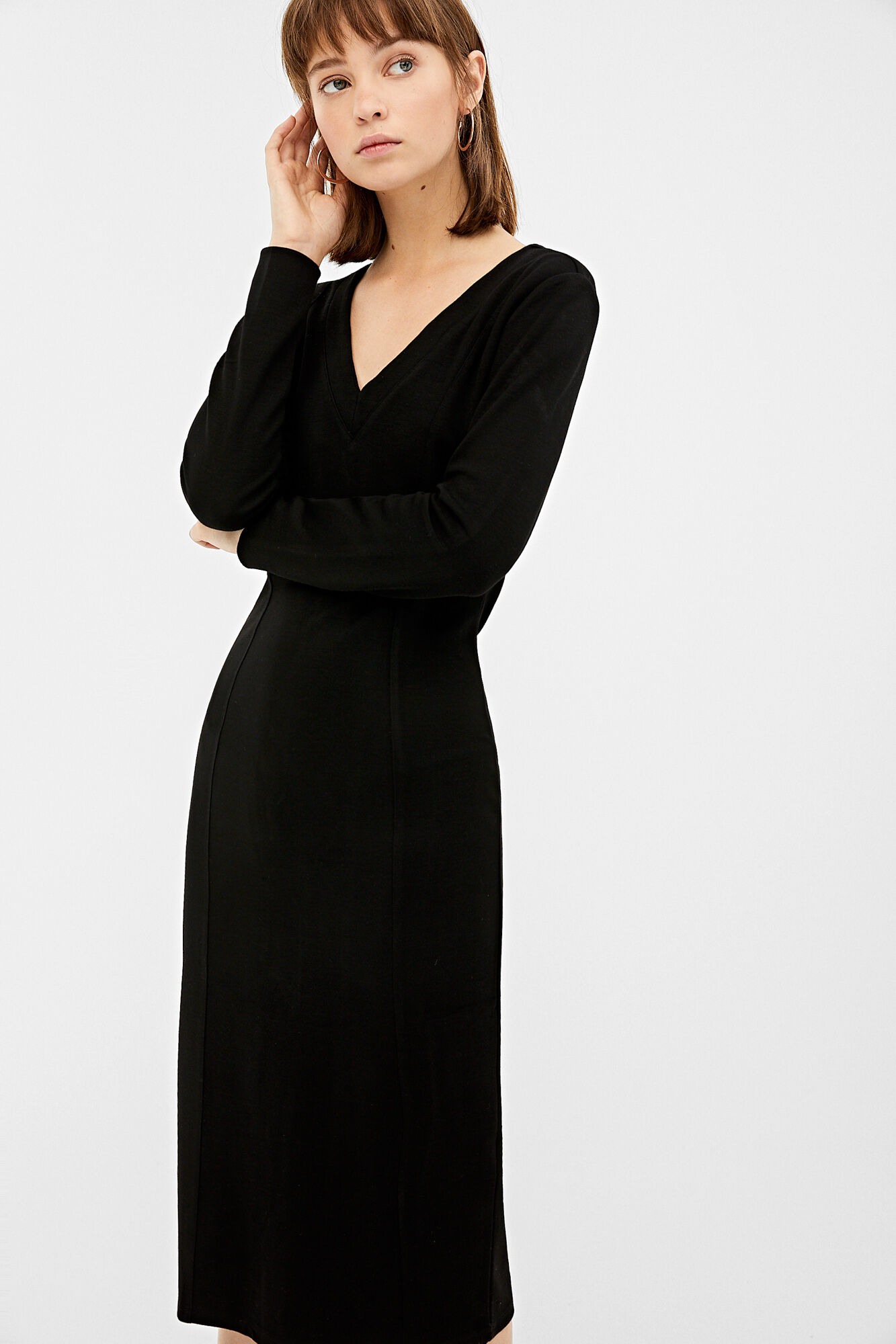 Black Straight Dress Clearance, 53% OFF 