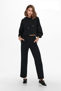 Only Calças fluidas de cintura ajustável